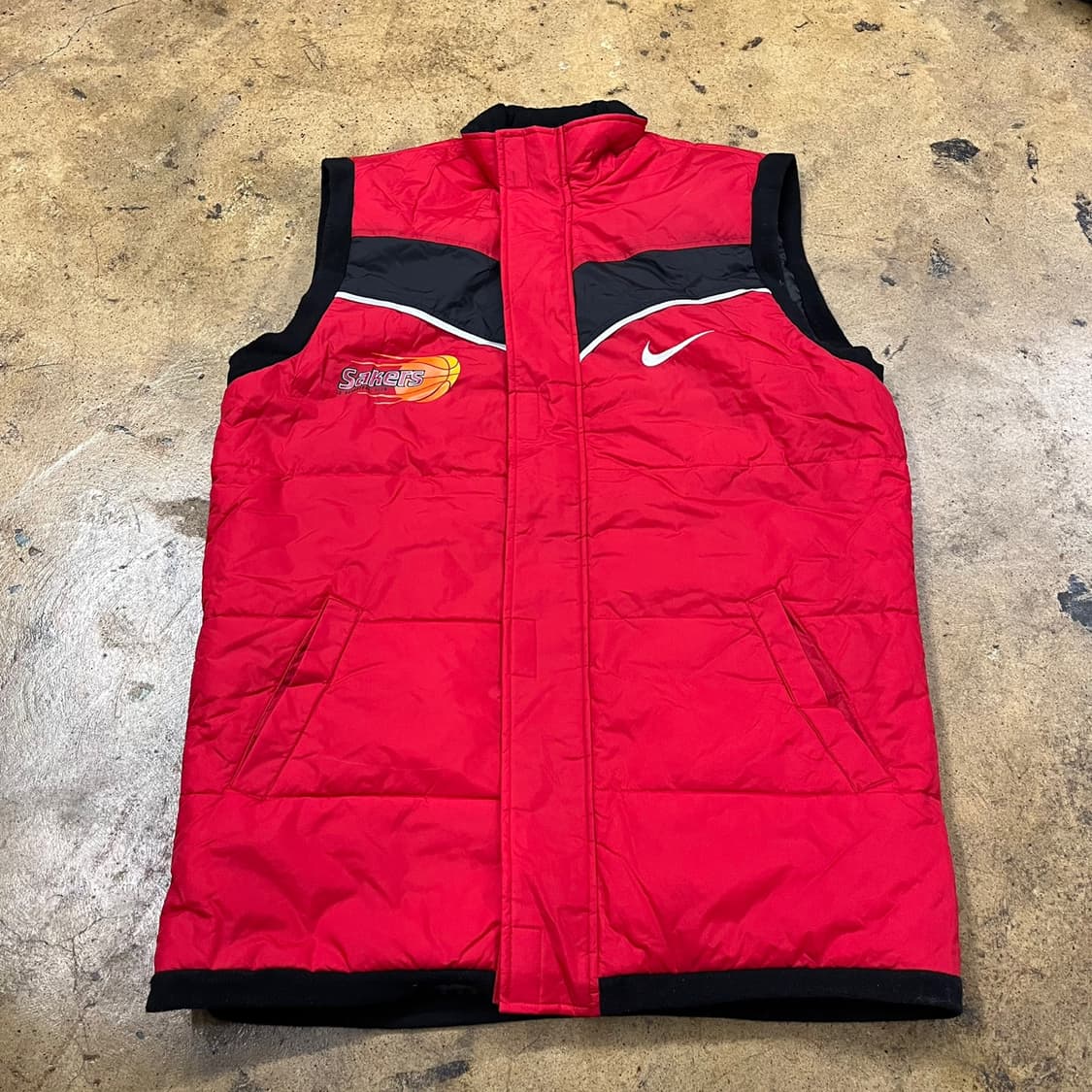 [정품/XXL] 나이키 스우시 엘지세이커스 올드스쿨 조끼 패딩 b10 상품이미지2
