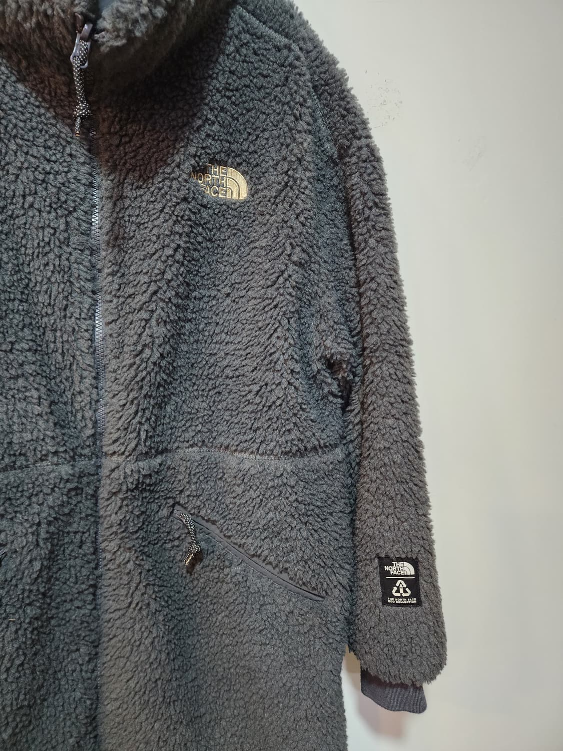 노스페이스 양면 뽀글이 롱 코트 XL 여성 상품이미지2