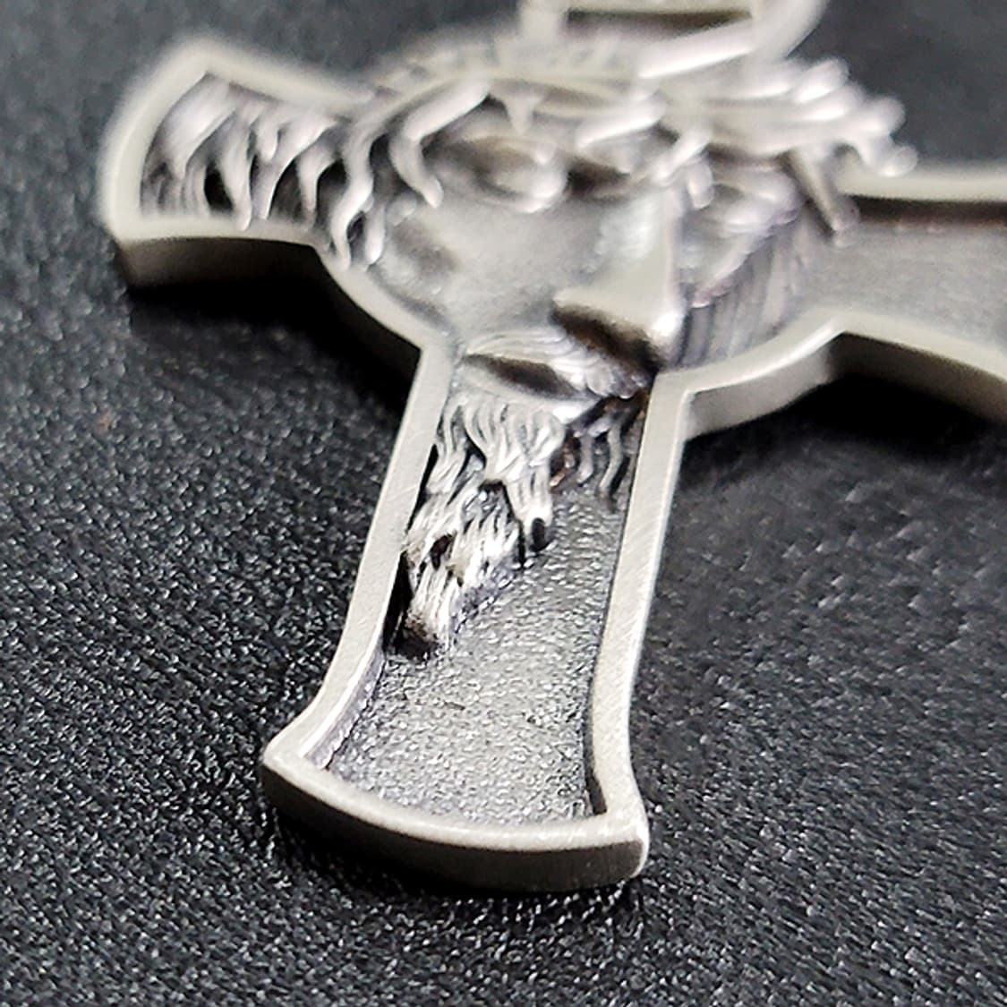 메시아 주석 천주교 기독교 펜던트 클래식 예수 남자 목걸이 상품이미지2