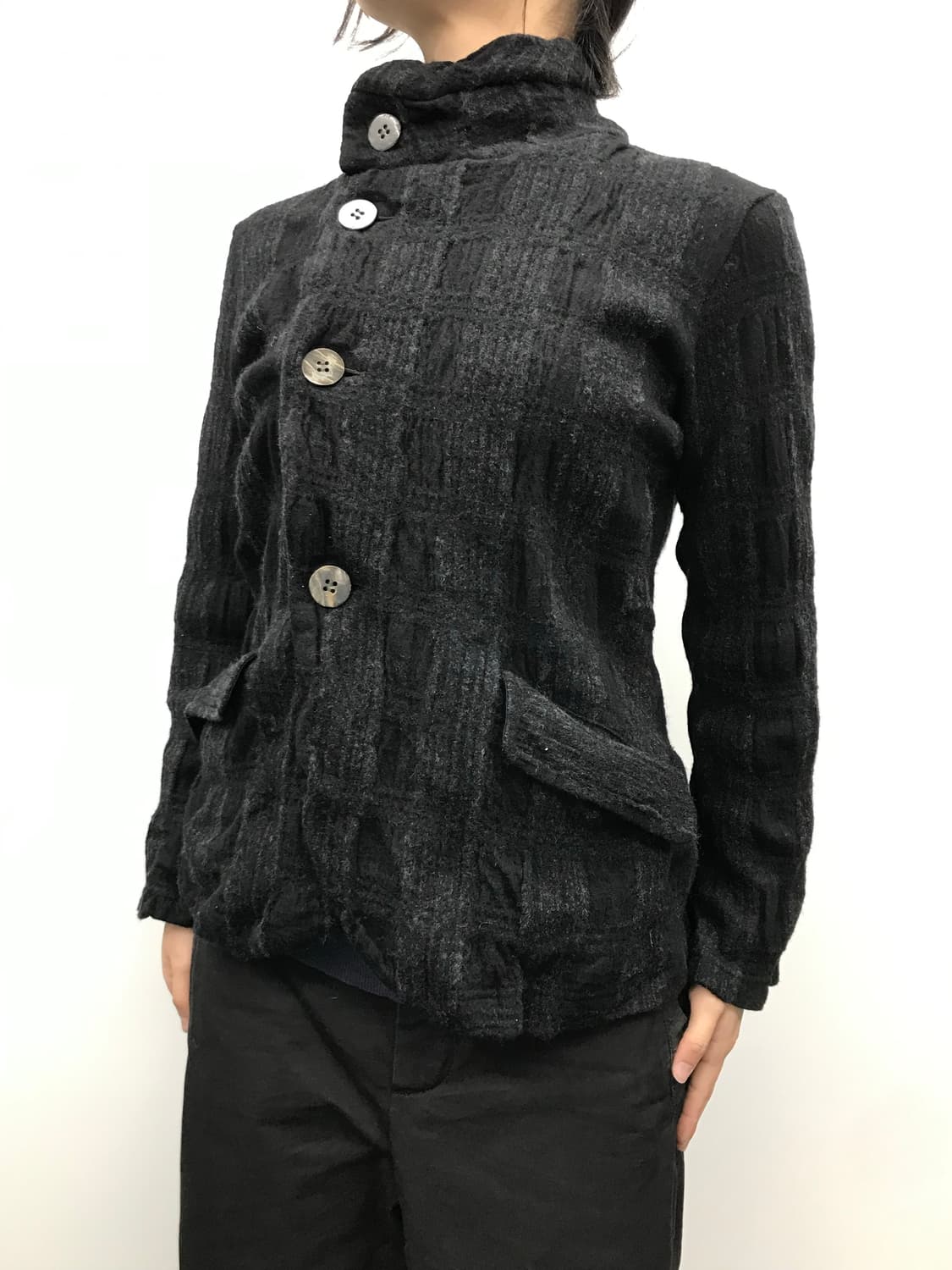 90s Plantation diagonal crinkle jacket 상품이미지2