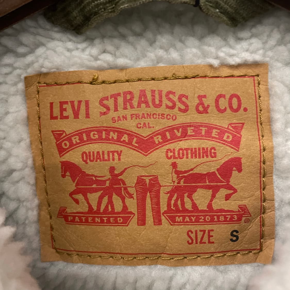 리바이스 타입2 코듀로이 쉐르파 자켓 상품이미지7