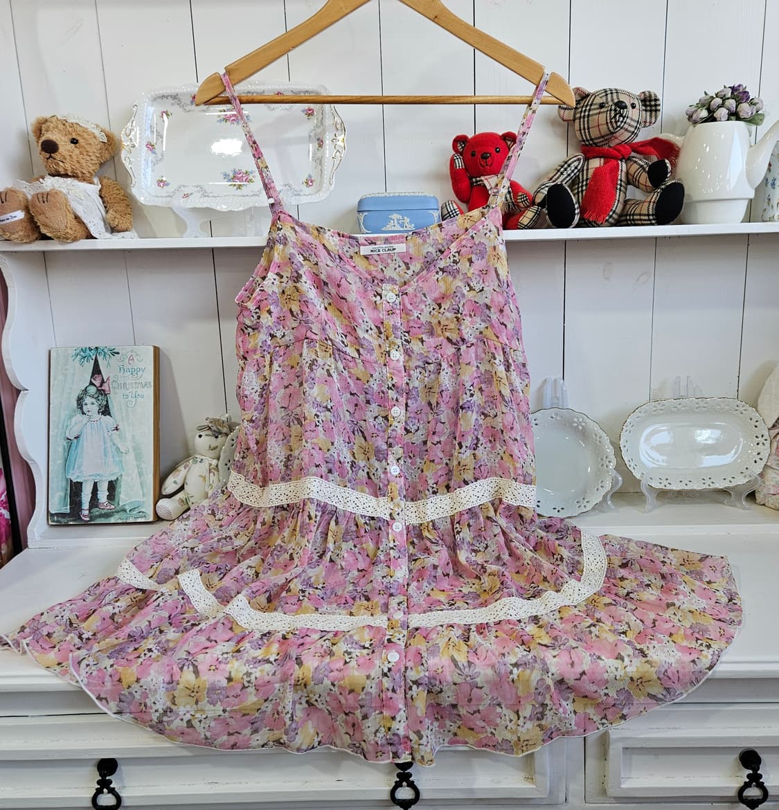 플라워 쉬폰 원피스 상품이미지4