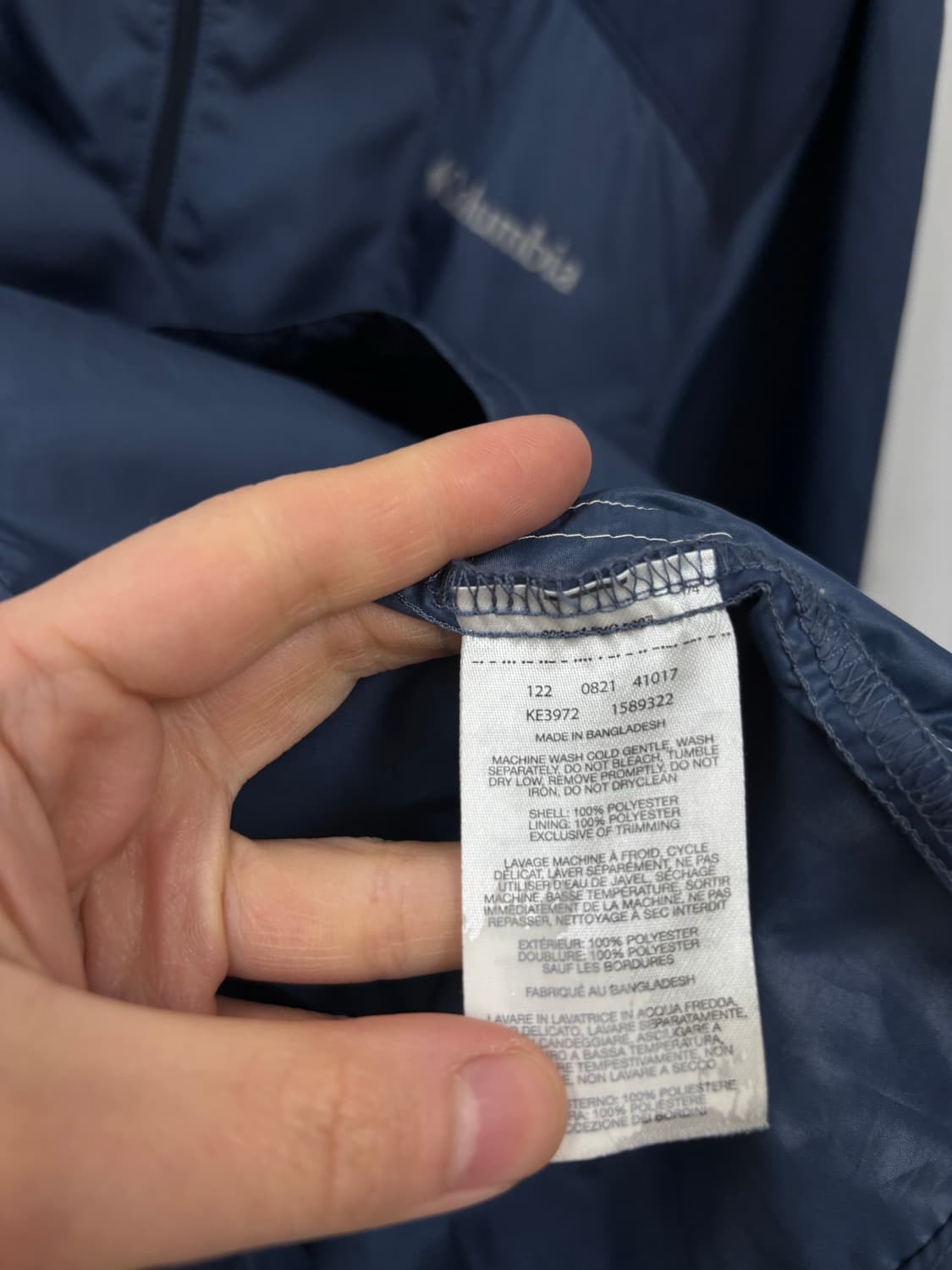 콜롬비아 윈드브레이커 상품이미지5