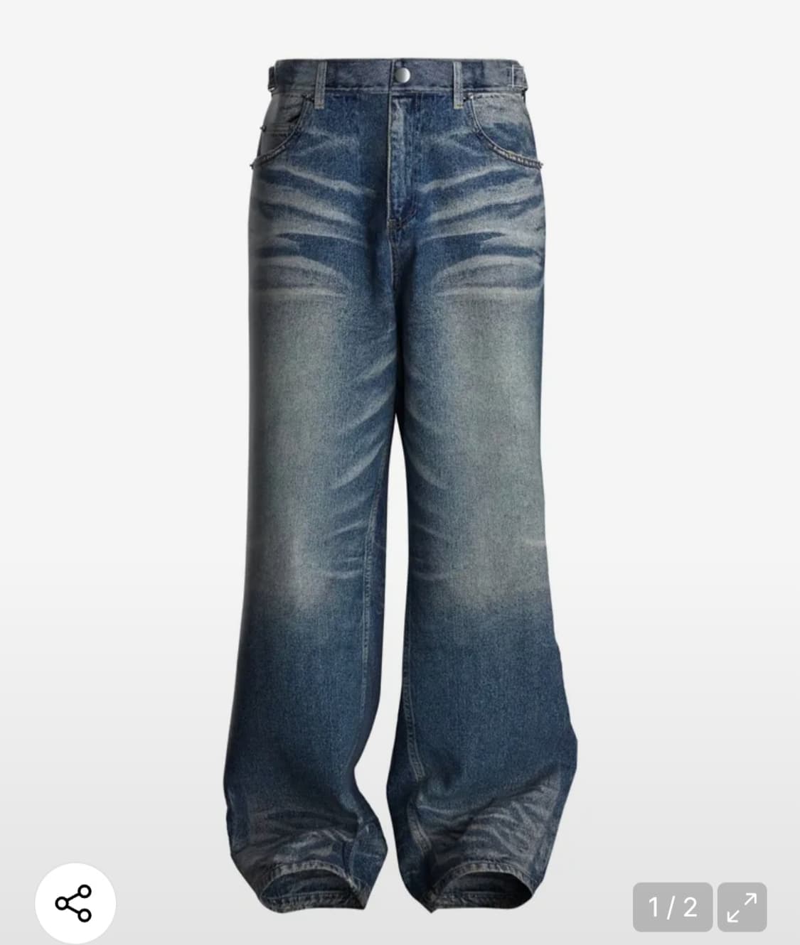 Wworkshop 더블유워크샵 데님팬츠 1사이즈 상품이미지1