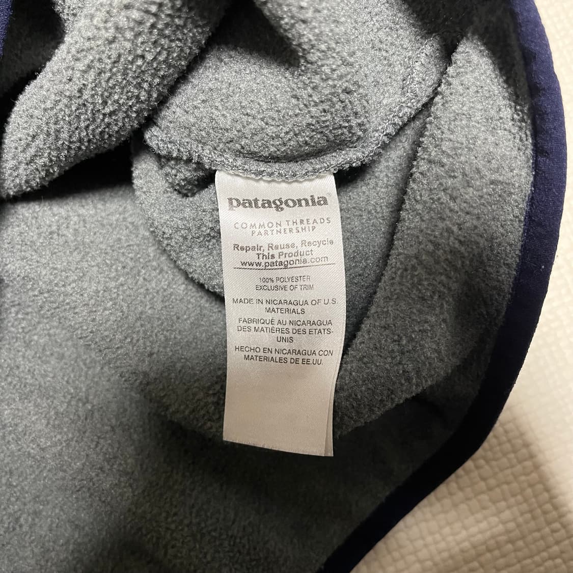 파타고니아 신칠라 니켈 네이비 상품이미지4
