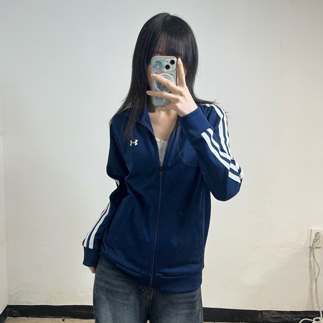 Under Armour navy jersey 상품이미지1