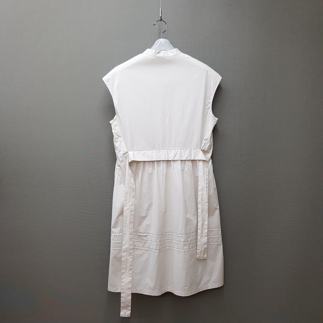 PESERICO 페세리코 코튼 스트레치 슬리브리스 원피스 40사이즈 상품이미지4