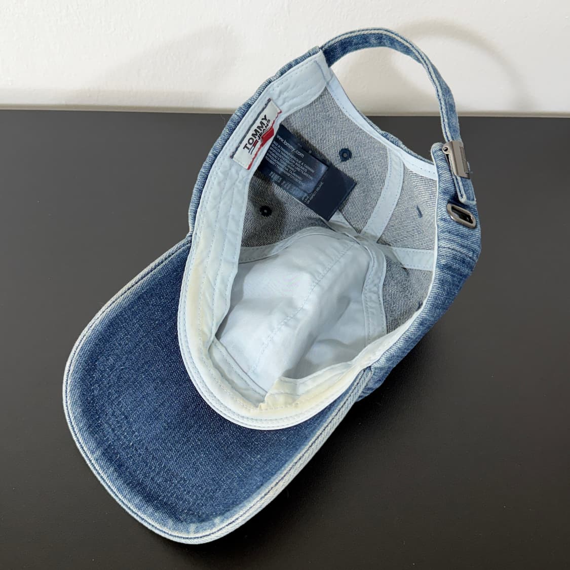 타미힐피거 데님 볼캡 모자 상품이미지3