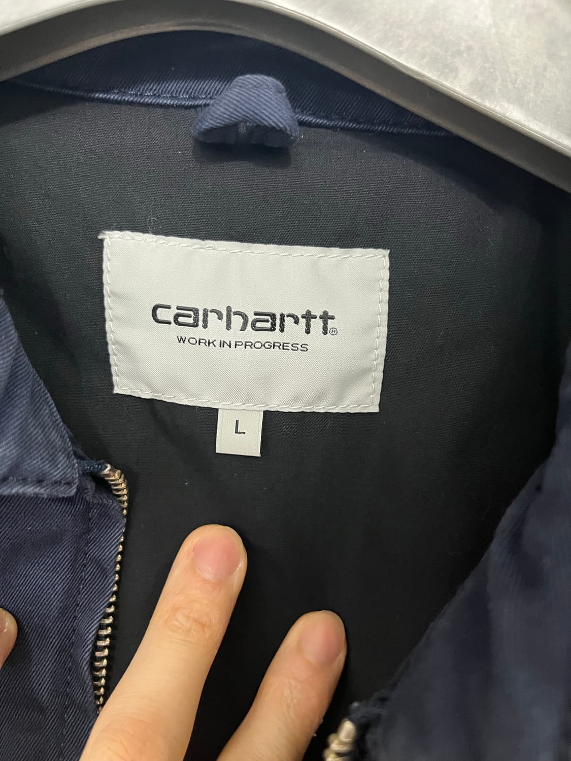 [L] 칼하트 wip 메디슨 자켓 네이비 상품이미지5