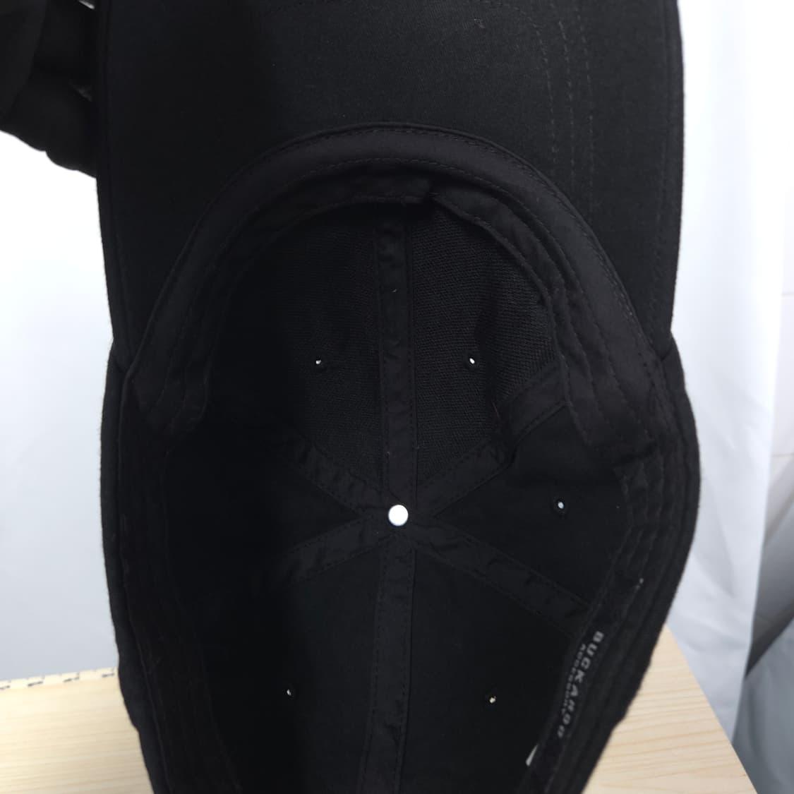 남녀공용/ 버커루 유니 피어싱 레터링 볼캡 블랙 상품이미지7