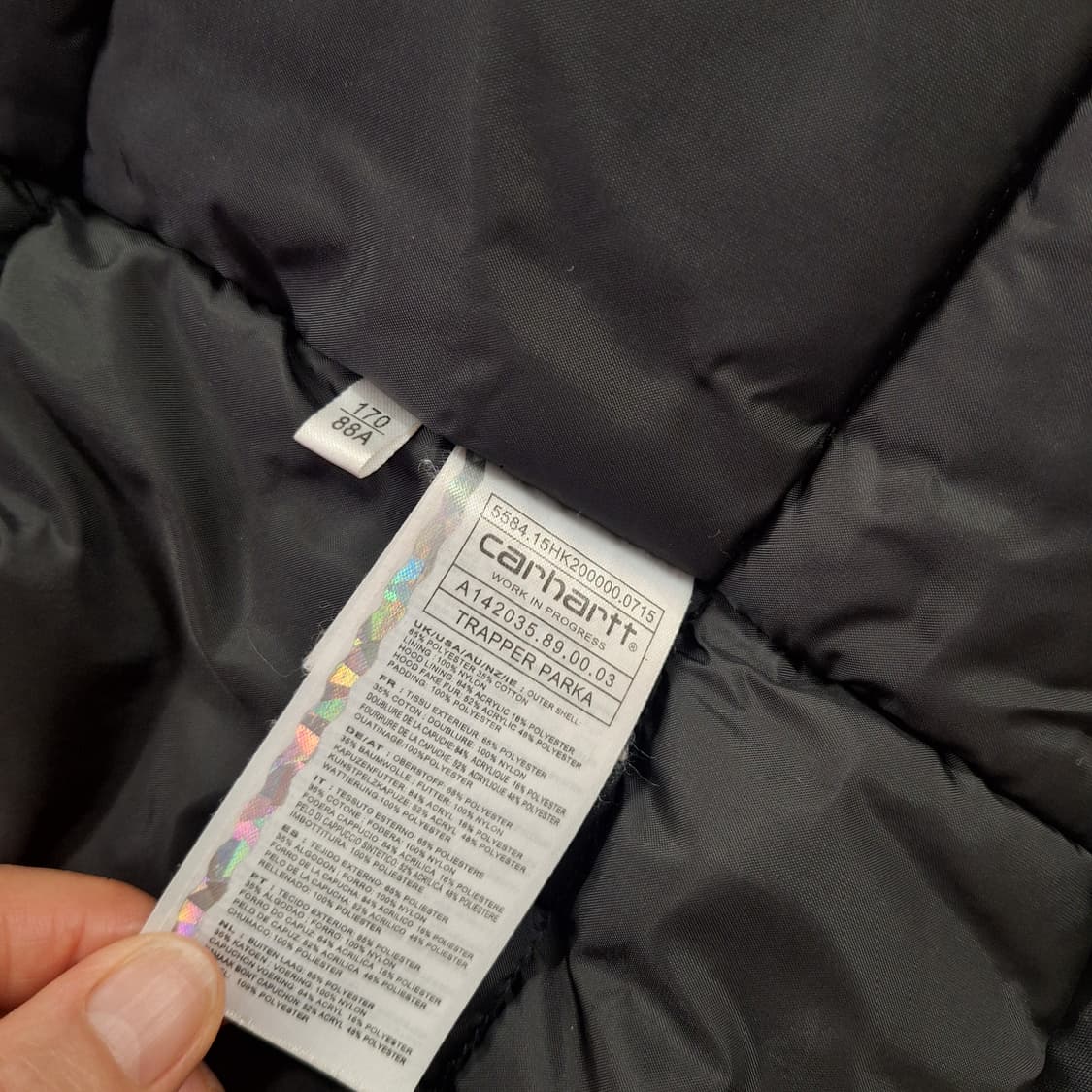 칼하트  트래퍼파카S 상품이미지5