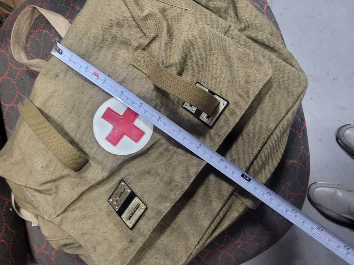 러시아군 의료용 캔버스 숄더백 상품이미지9