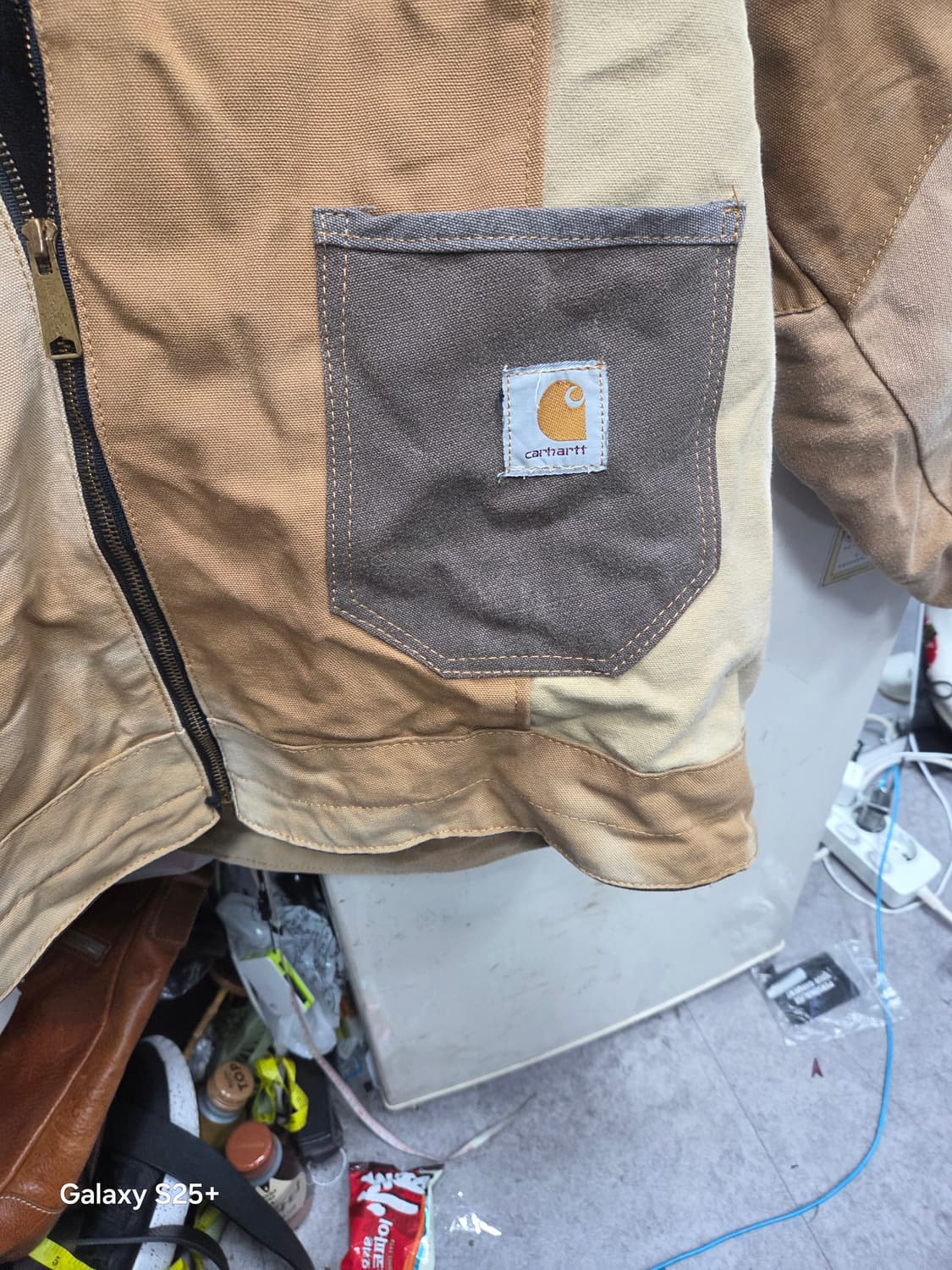 칼하트  패치워크   자켓 상품이미지3