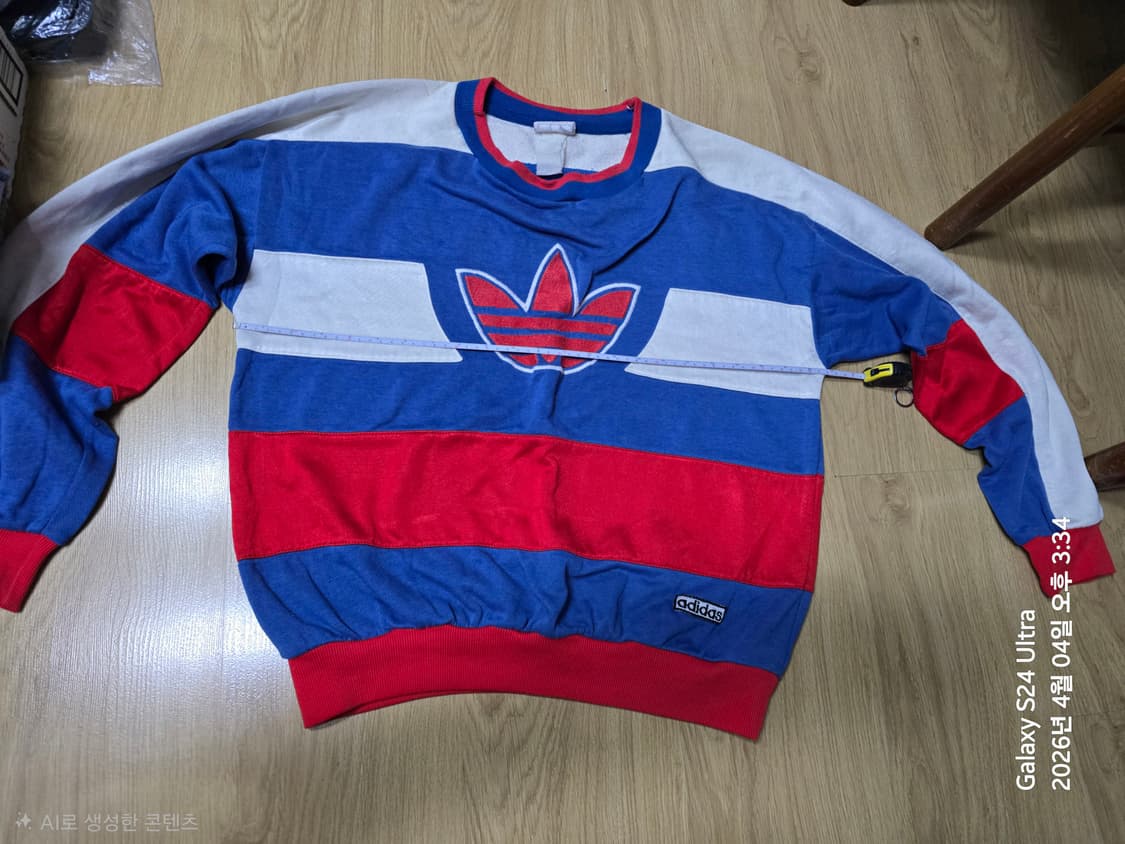 아디다스 3color 파이어버드로고 맨투맨 상품이미지1