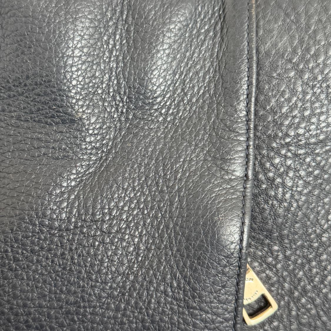 Coach leather cross bag navy 상품이미지7