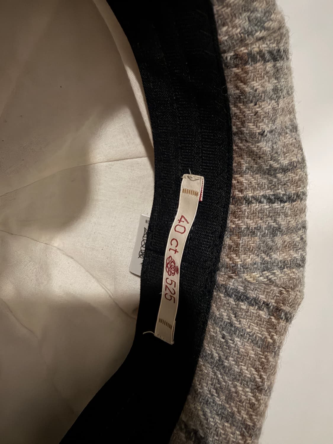 체크무늬 뉴스보이 캡 상품이미지2