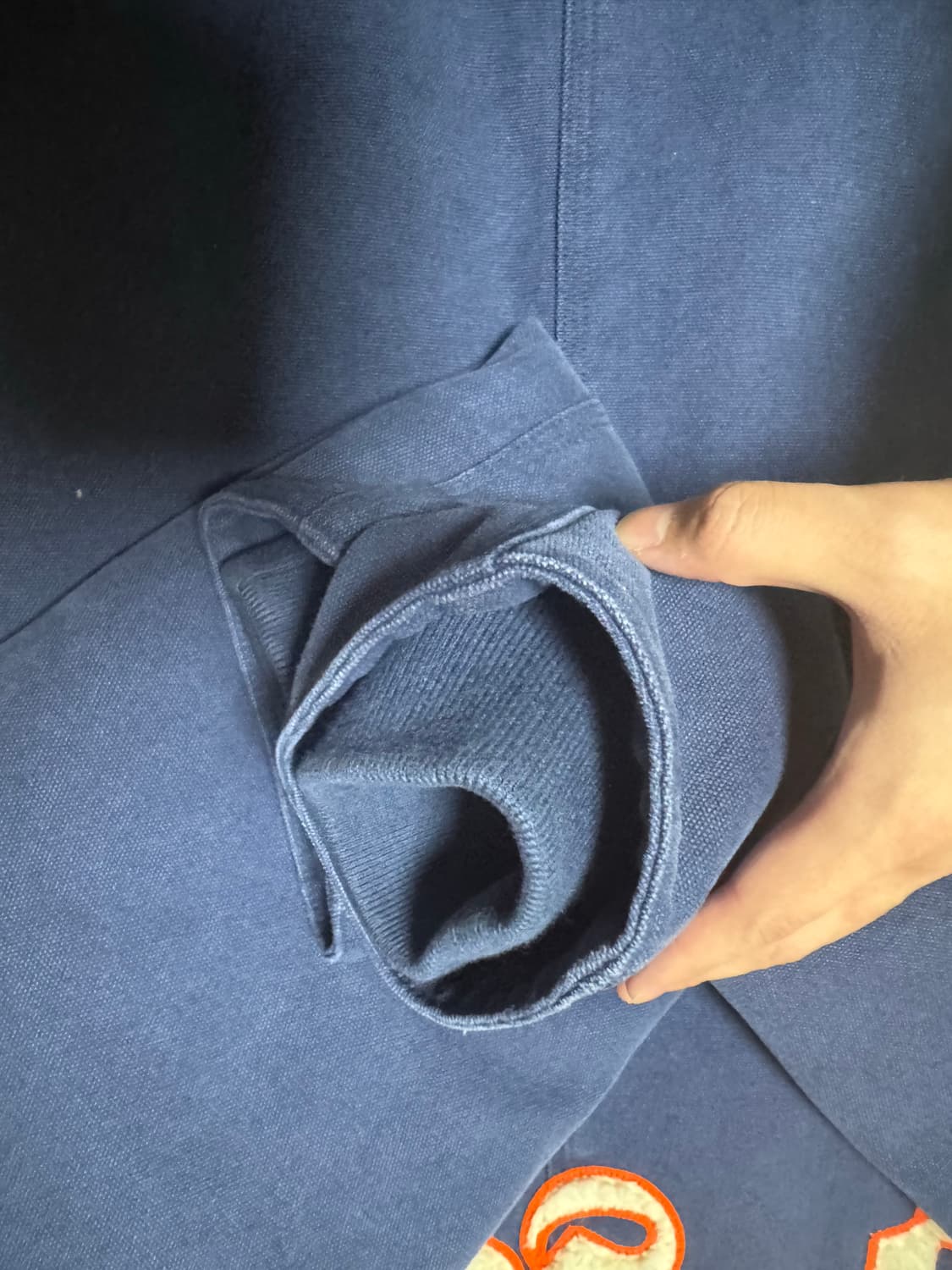 슈프림 올드 잉글리쉬 캔버스 워크 자켓 네이비 - 25SS 상품이미지5