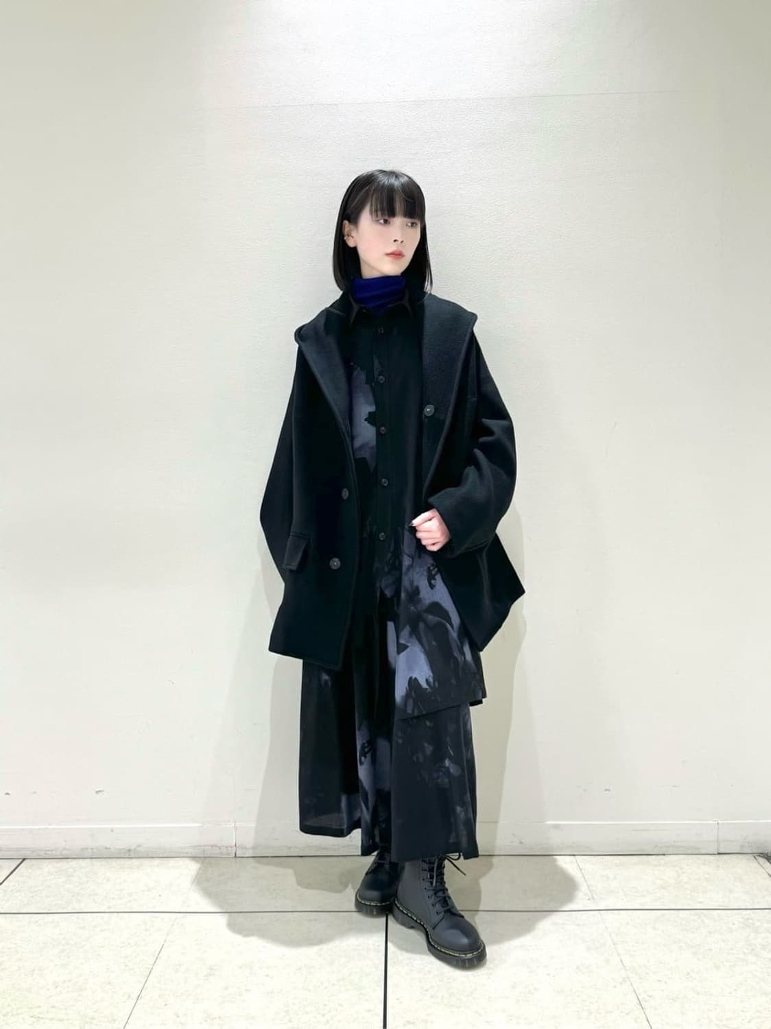 Y’s 와이즈 wool flower shadow print pants 상품이미지7