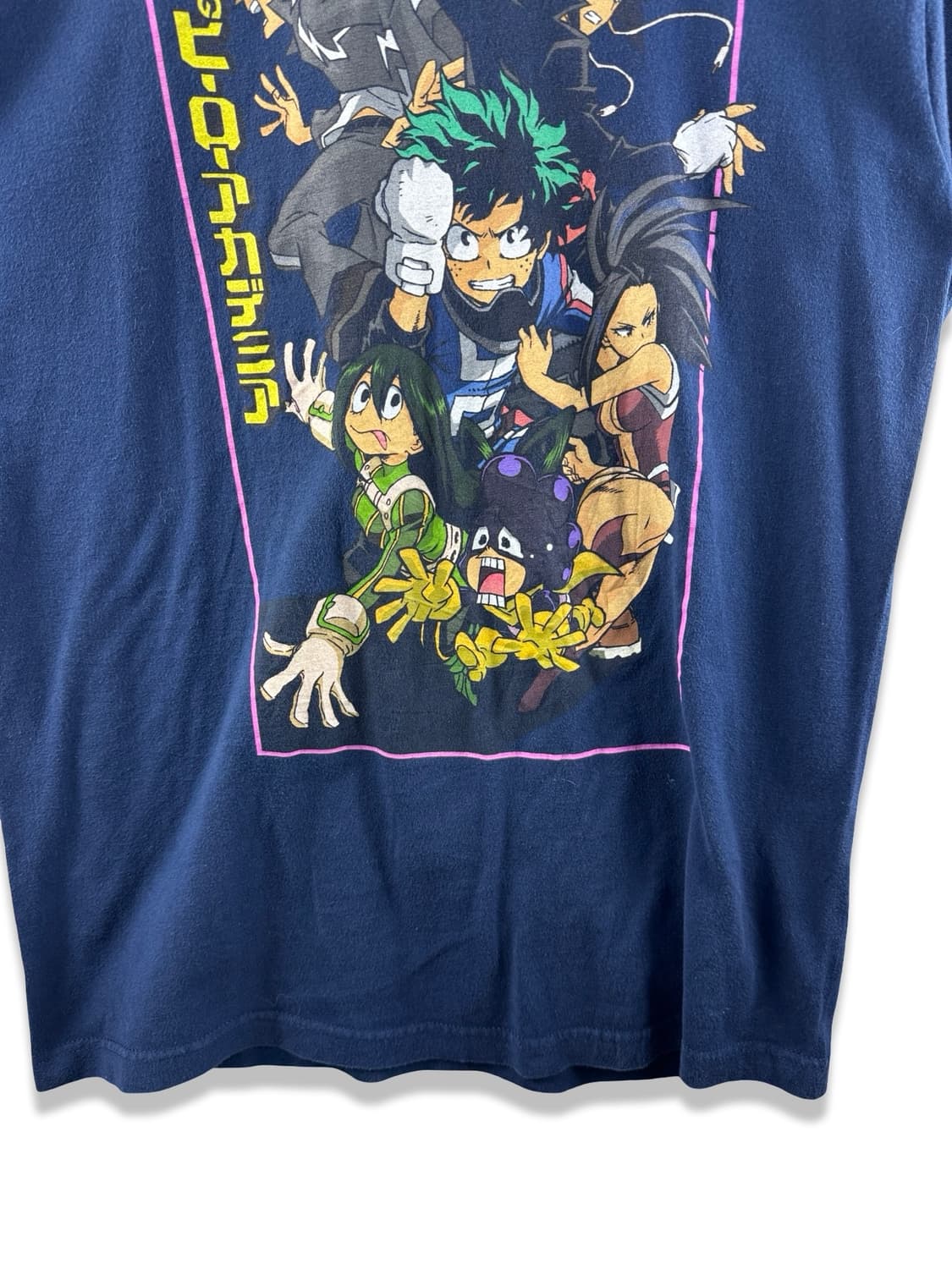 나히아 오피셜 네이비 그래픽 티셔츠2076 상품이미지4