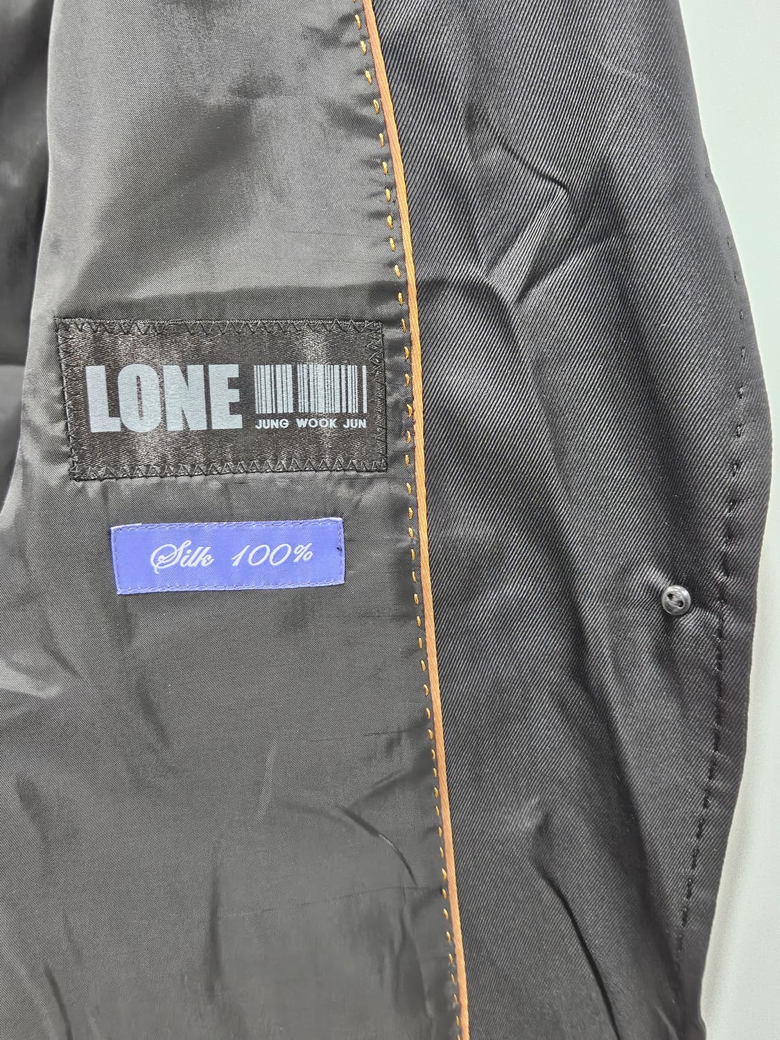 LONE Jung Wook Jun 실크 100% 자켓 55 [새상품] 상품이미지3