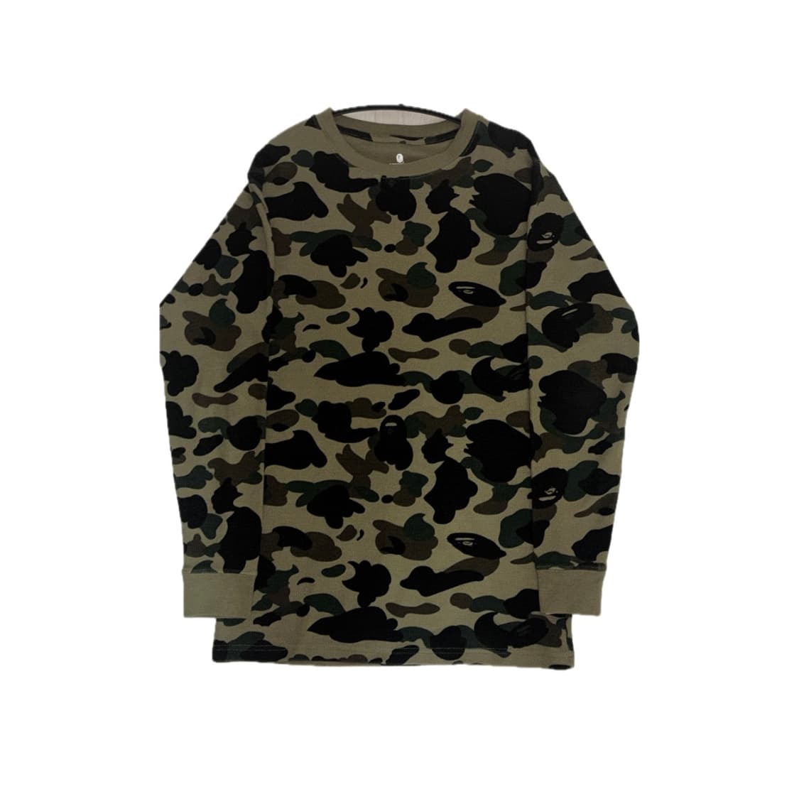 베이프 카키 롱슬리브  상품이미지1