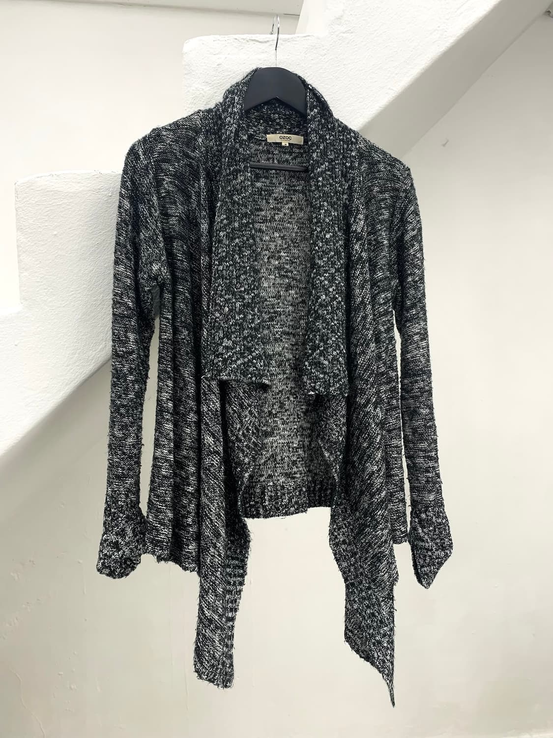 Ozoc drape knit cardigan  상품이미지1