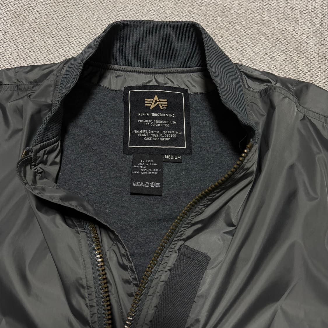 알파인더스트리 MA-1 봄버 자켓 상품이미지2