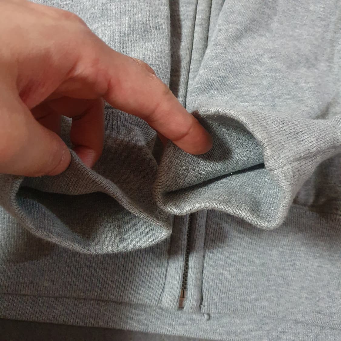 스투시 재팬 기모 빅로고 후드집업 XL 상품이미지6