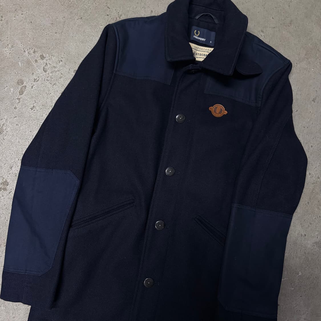 프레드페리 스탁포트 헤비 울 코트[2020] 상품이미지2