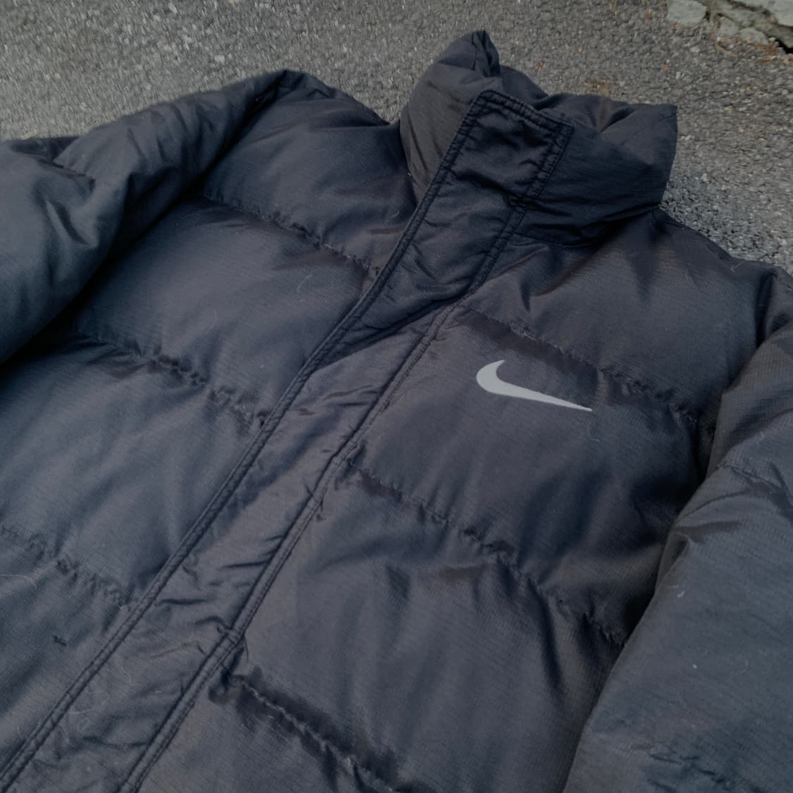 90s 나이키 뉴챔프 패딩 립스타 올드스쿨 점퍼 L 상품이미지2