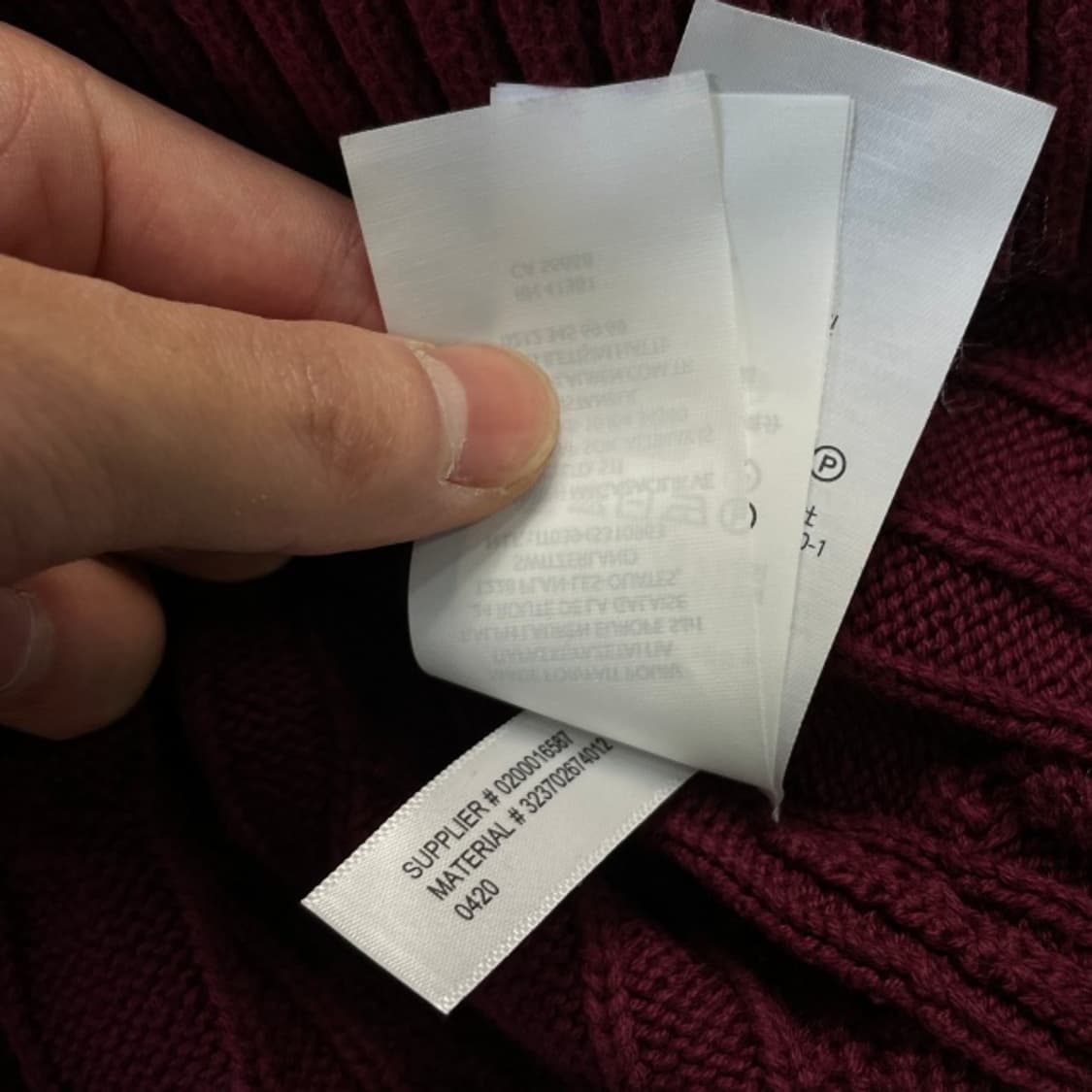 95 폴로 신형 꽈배기 니트  상품이미지4