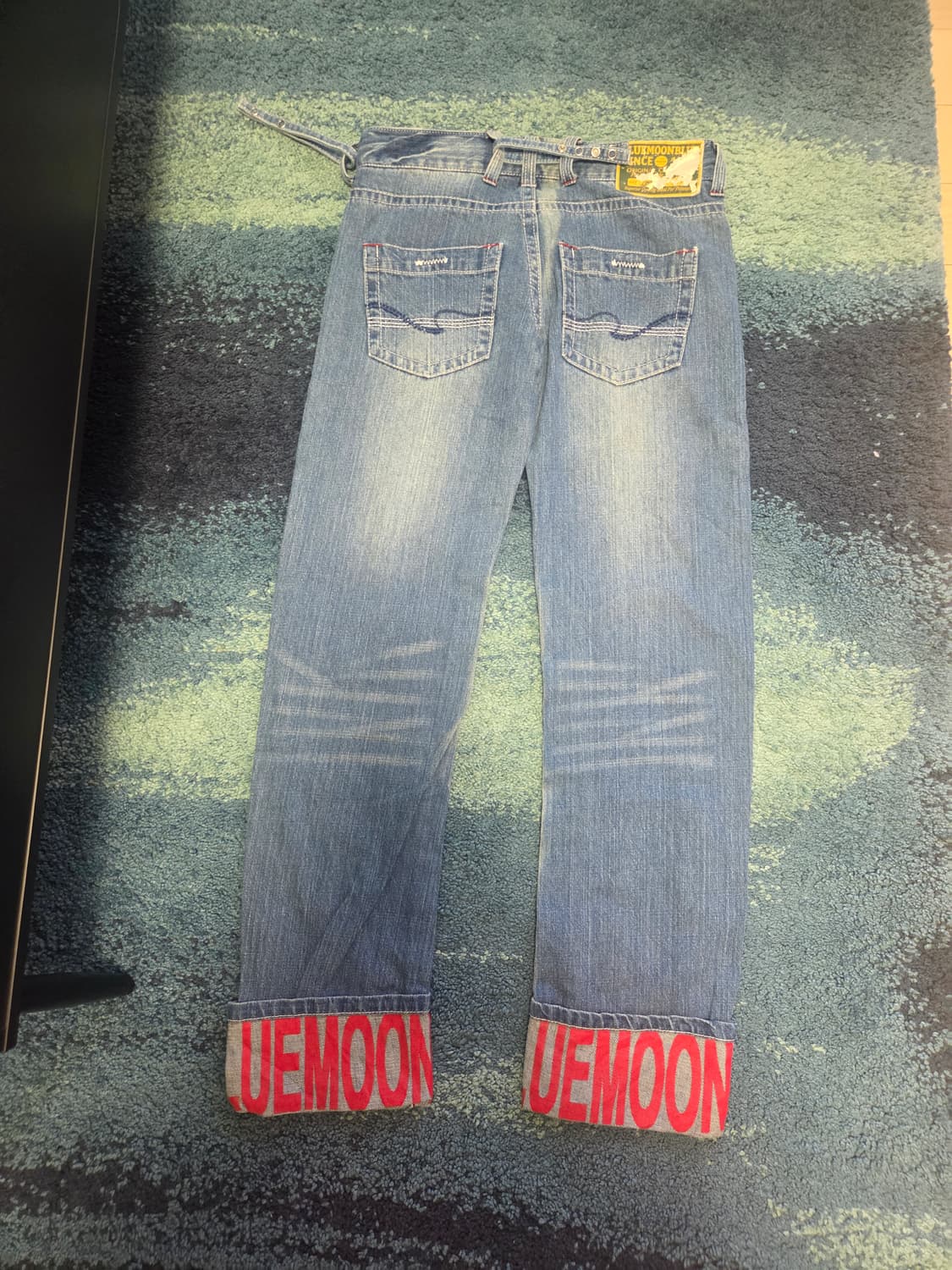 Japanese Brand  Blue Moon 데님 진 y2k 힙티지 상품이미지4