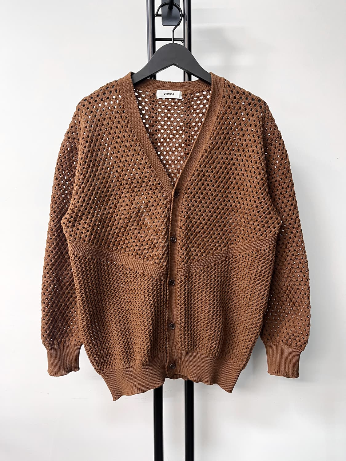 주카 19s/s 메쉬 니트 가디건 상품이미지1