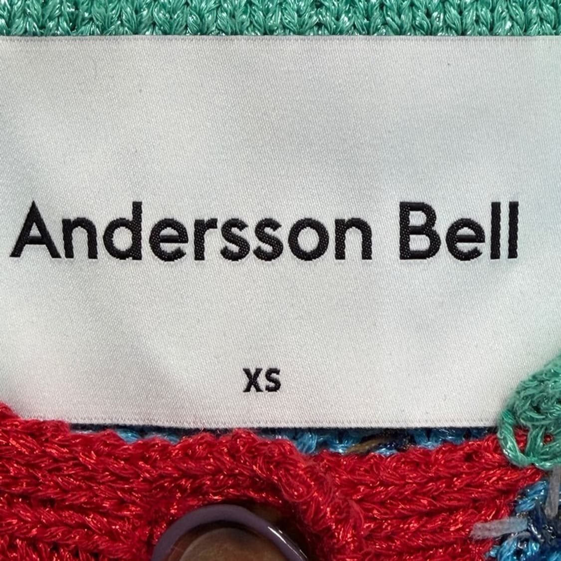 앤더슨벨 요세미티 폴로 니트 탑 블루 XS 상품이미지3