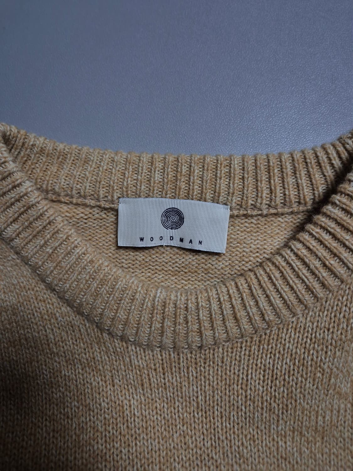 우드먼 울 알파카 니트 105 상품이미지6
