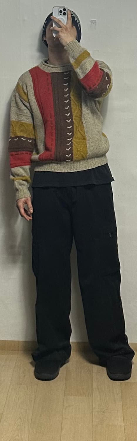 인터메조 멀티컬러 니트 상품이미지5