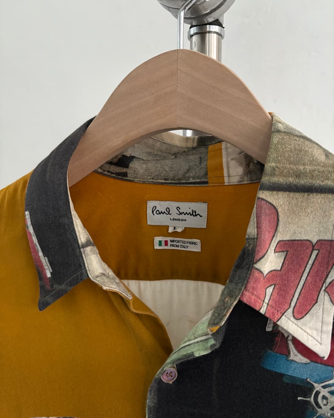 Paul Smith 폴 스미스 90’s 앱스트랙트 패턴 셔츠 상품이미지3
