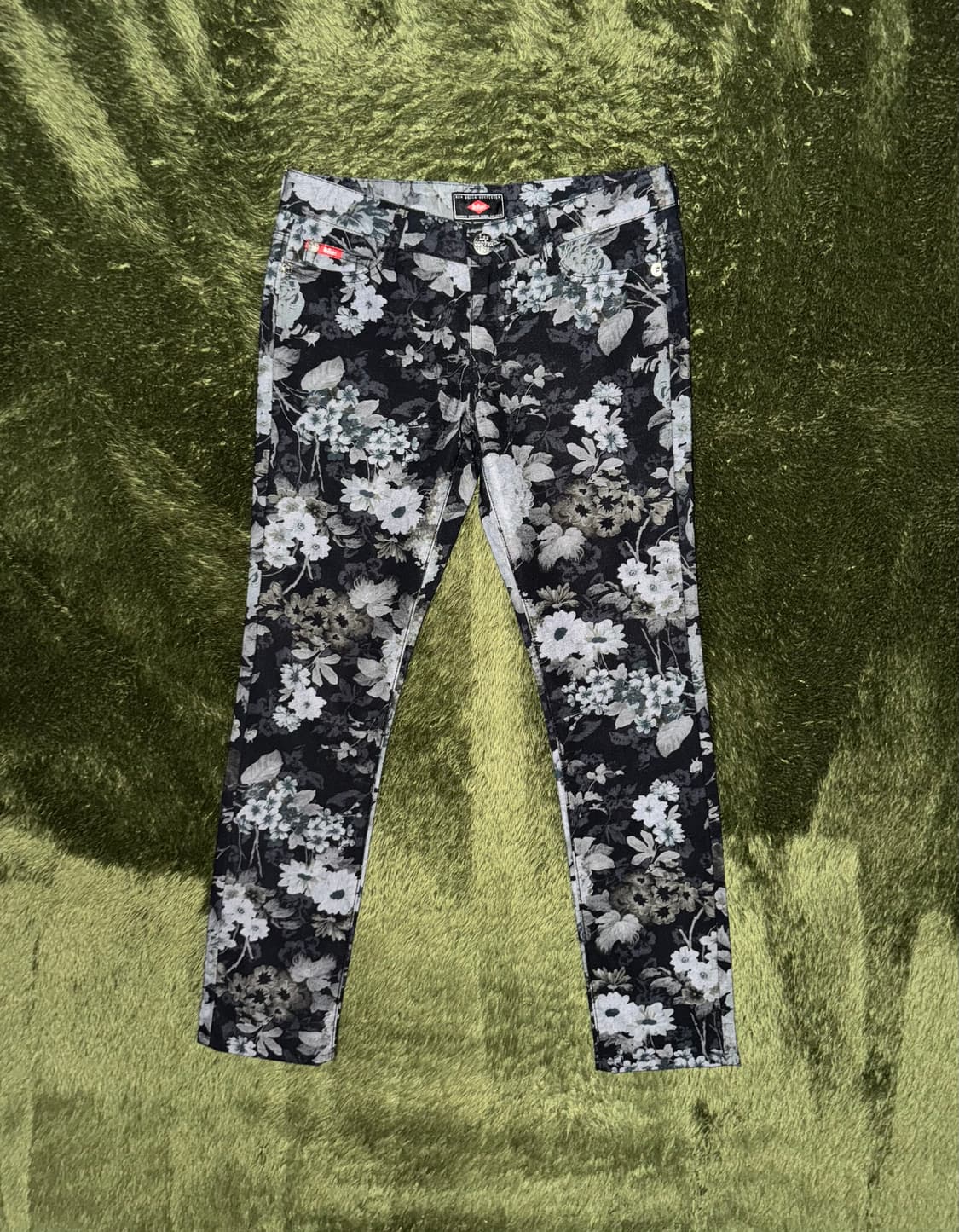 [M] LEE COOPER UK 리 쿠퍼 플로랄 프린트 코튼 팬츠 상품이미지1