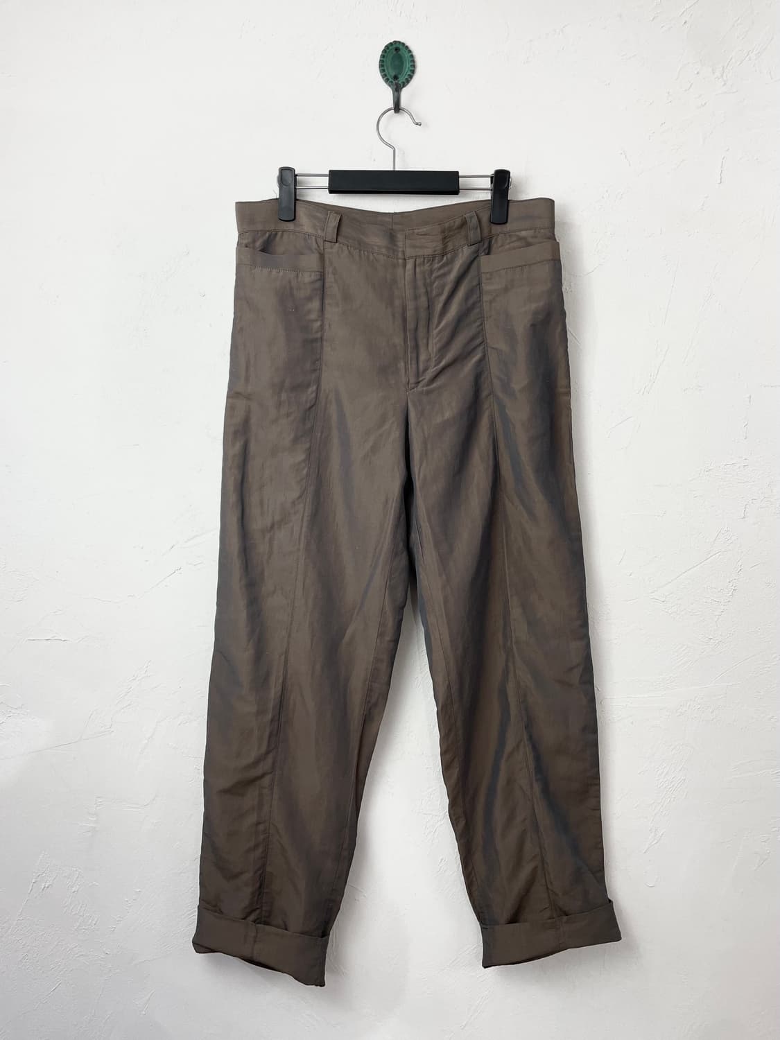 90s 베르수스 베르사체 리넨 블렌디드 트라우저 상품이미지1