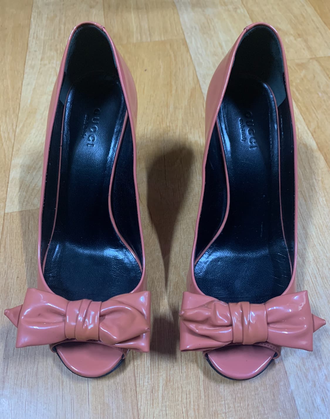 GUCCI 구찌 페이던트 오픈 토 플랫폼(36 사이즈) 상품이미지2