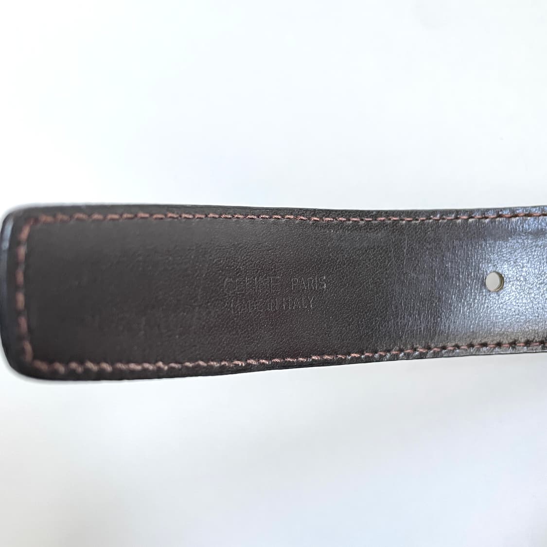 셀린느 로고 금장 벨트 상품이미지2