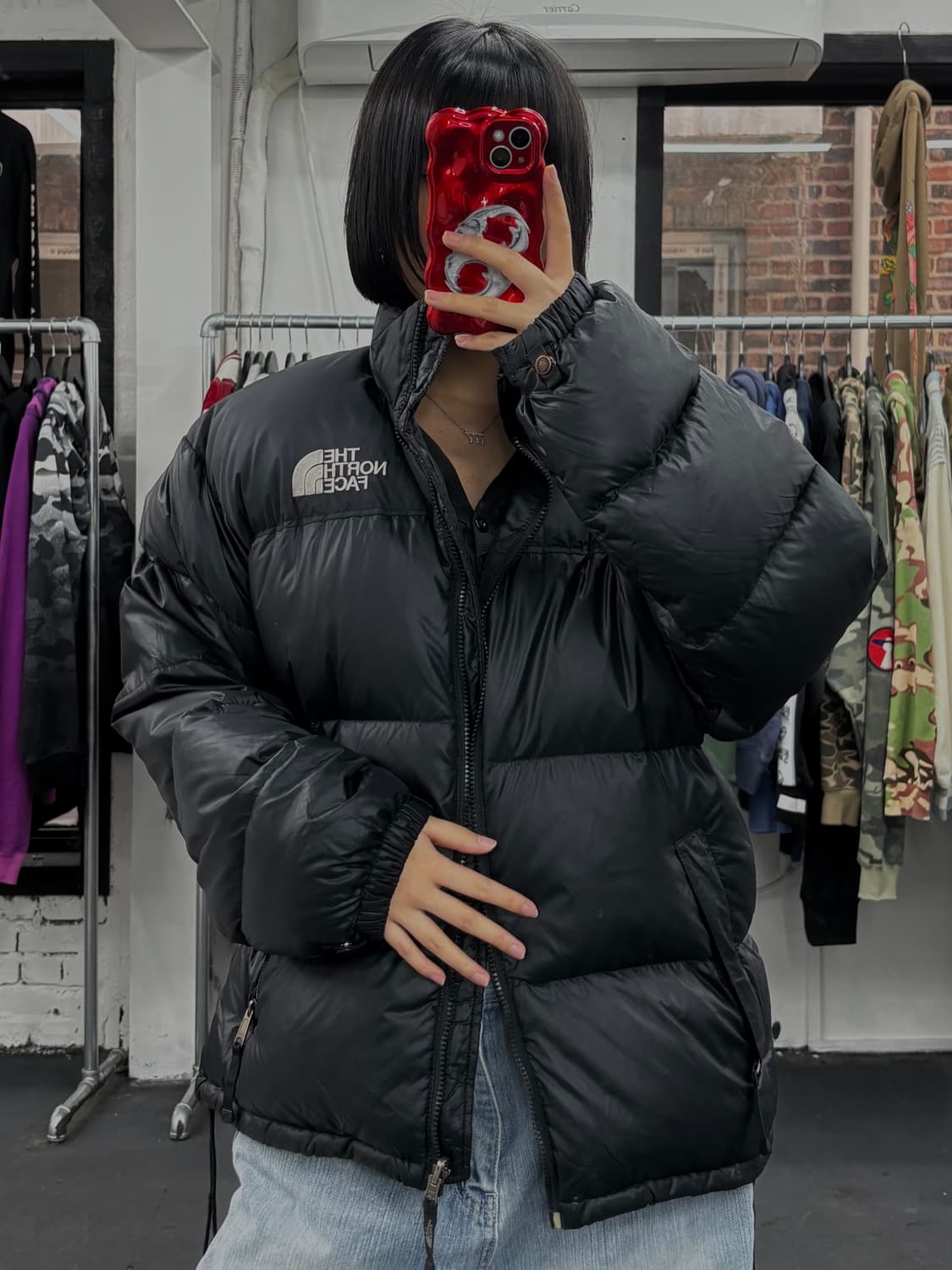 노스페이스 700 눕시 블랙 상품이미지2