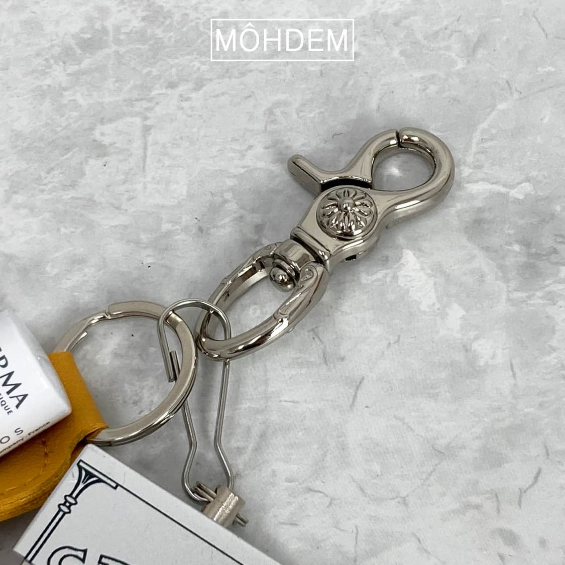 [Unsex] 립밤 가죽케이스 카멜 키링 열쇠고리 상품이미지7