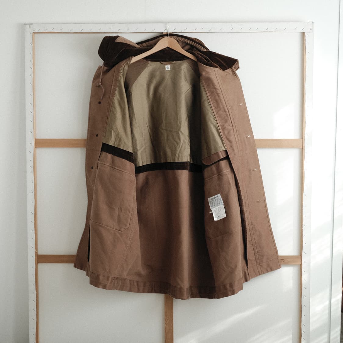 캡틴선샤인 17FW 몰스킨 콜드웨더 코트 브라운 38사이즈 상품이미지9