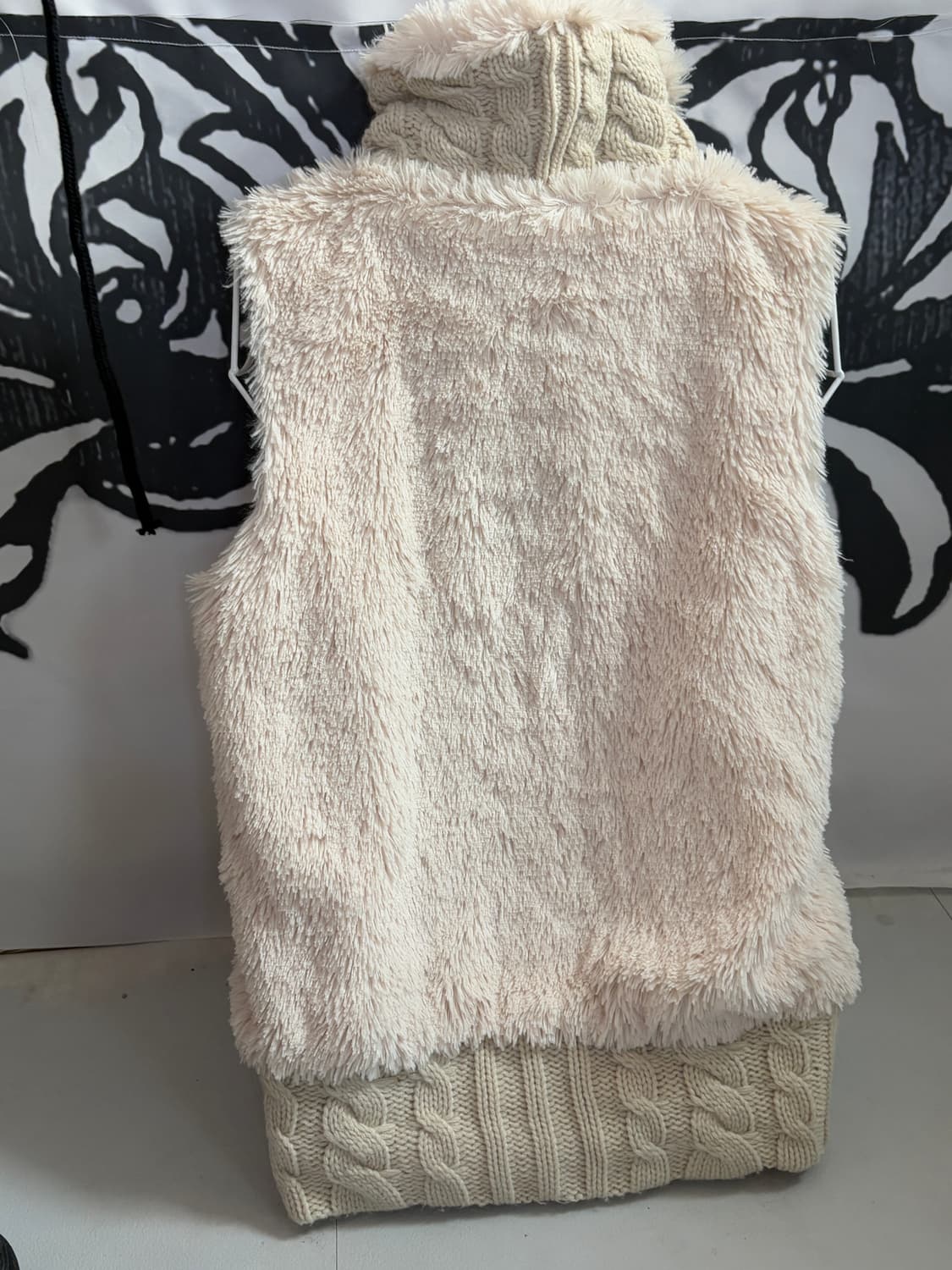 • Ivory Two-Way Fur Vest  상품이미지7