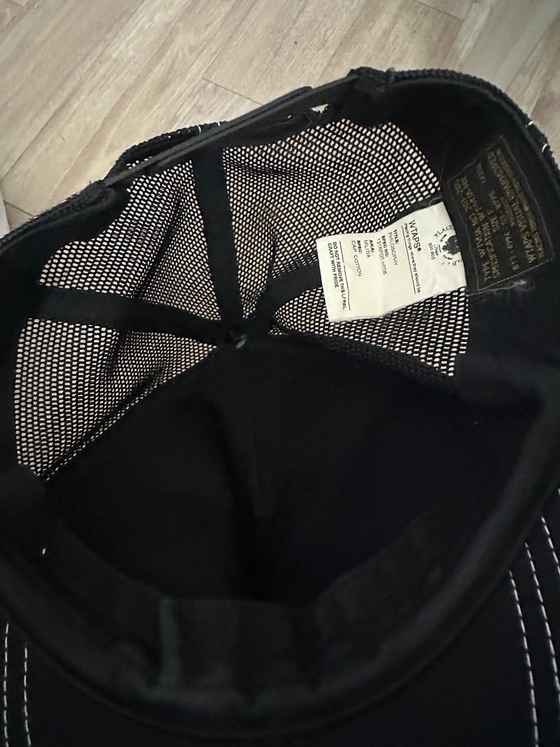 Wtpas 더블탭스 트러커캡  상품이미지2