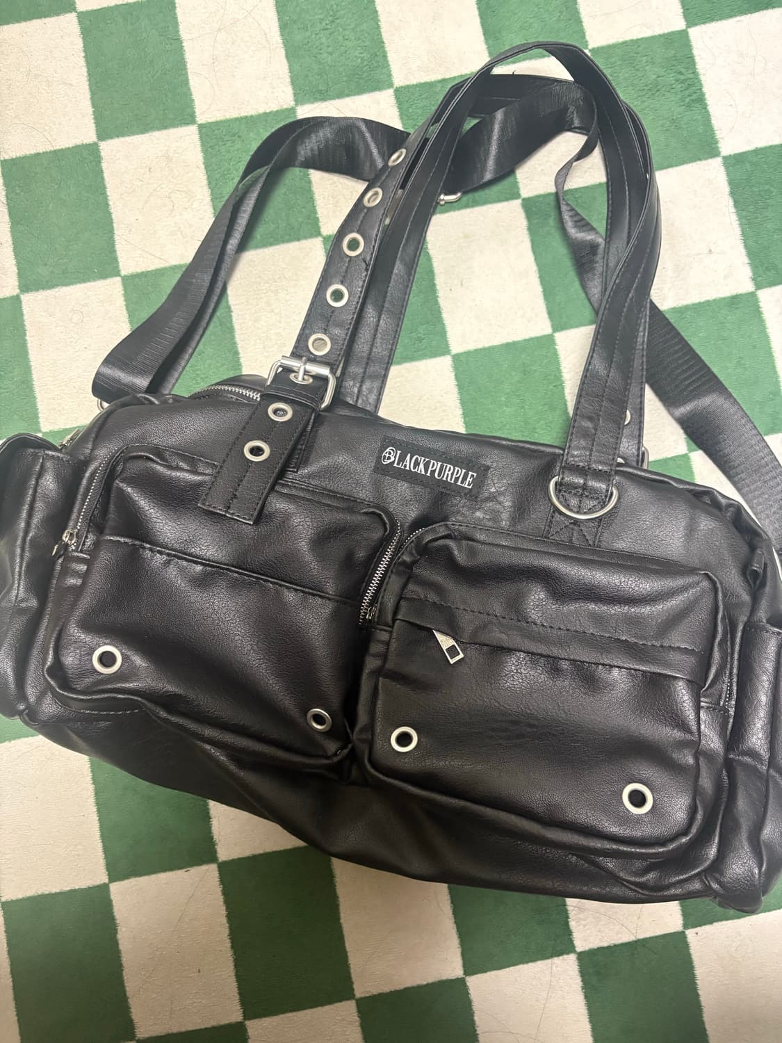 블랙퍼플 오버로드 카고백 (급처) 상품이미지1