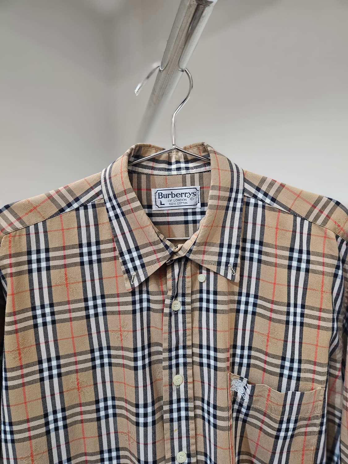 버버리 노바 체크 셔츠 상품이미지4