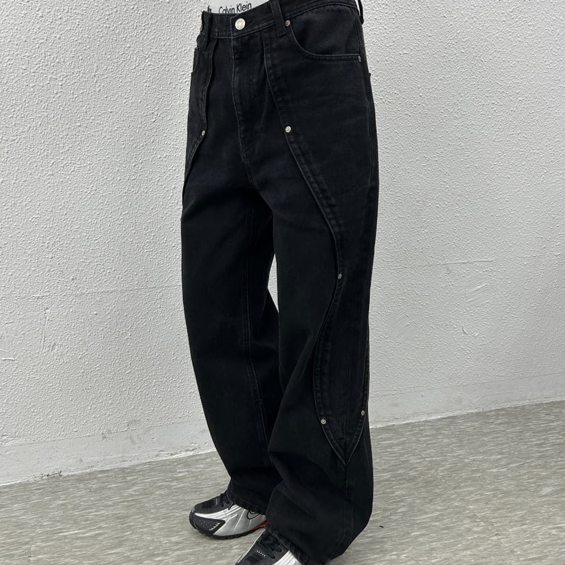 앤더슨벨 카펜터 블랙팬츠 31 상품이미지2