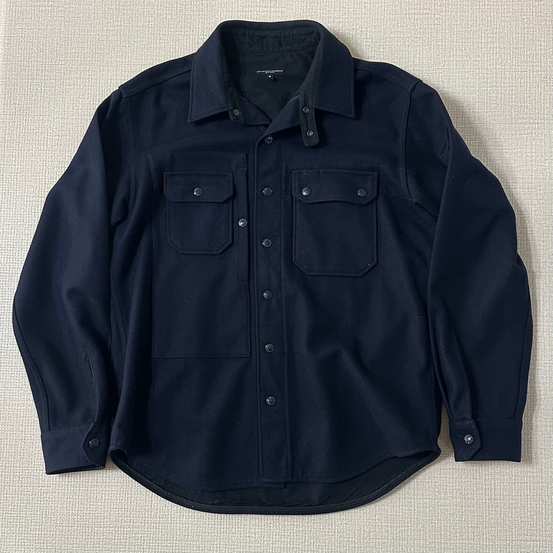엔지니어드 가먼츠 울 CPO 셔츠 자켓 (다크 네이비) 상품이미지1